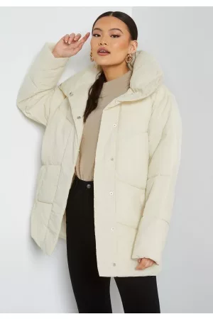 VILA Kvinna Vinterjackor - Louisa Short Jacket Birch 34