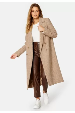 BUBBLEROOM Elaine Long Coat Black 34