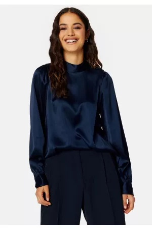 VERO MODA Kvinna Kavajer - Lola LS Button Top Navy Blazer XS