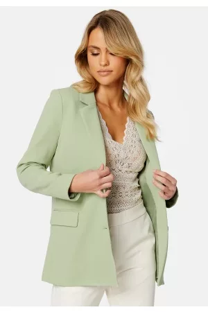 VERO MODA Kvinna Kavajer - Zamira LS Loose Blazer Reseda L
