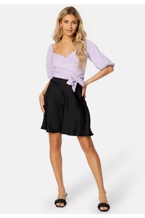 VILA Kvinna Shorts - Ellette HW Short Skirt Black 36