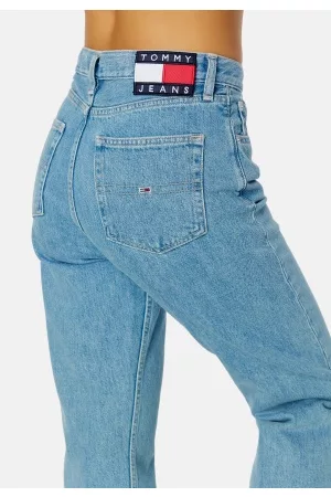 Tommy Hilfiger Kvinna Straight jeans - Harper Straight Jeans 1AB DENIM LIGHT 25/30