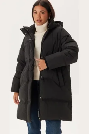 SELECTED Slfsofie-rigga Redown Jacket Black 42