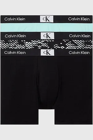 Calvin Klein Underwear Three-pack Black 1996 Boxers In 001 - Black