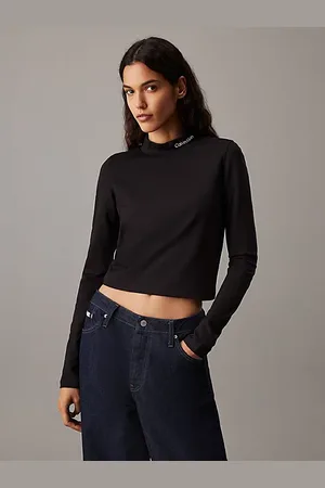 Calvin Klein Milano Jersey Long Sleeve Top