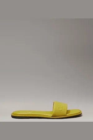 Calvin Klein Canvas Sliders