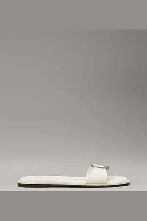 Calvin Klein Leather Sliders