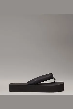 Calvin Klein Platform Flip Flops