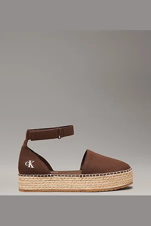 Calvin Klein Canvas Platform Espadrilles
