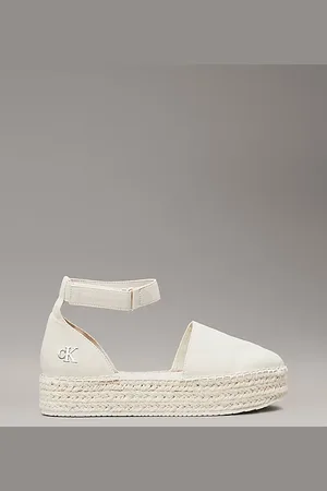 Calvin Klein Canvas Platform Espadrilles