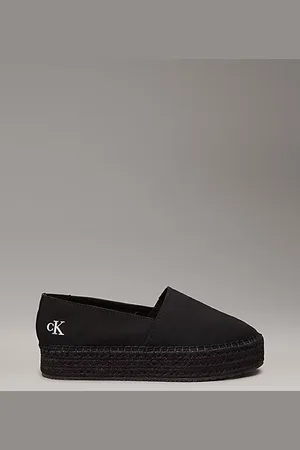 Calvin Klein Canvas Platform Espadrilles