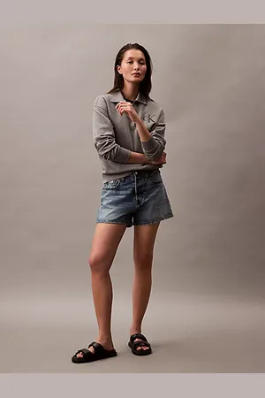 Calvin Klein Relaxed Denim Bermuda Shorts