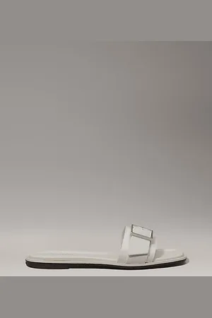 Calvin Klein Leather Sliders