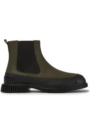 Camper Pix - Formal shoes for Men - Green,Black, size 40, Smooth leather