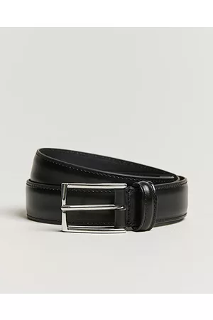 Anderson's Man Bälten - Leather Suit Belt 3 cm Black
