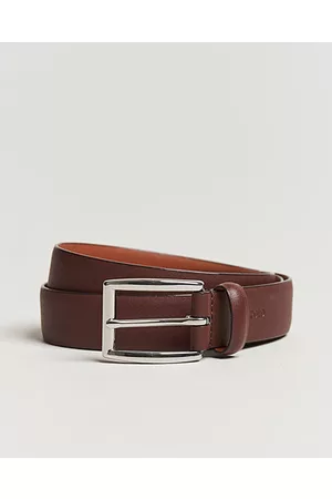 Ralph Lauren Cowhide Belt 3 cm Brown