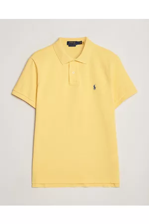 Ralph Lauren Man Pikétröjor - Custom Slim Fit Polo Fall Yellow