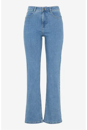 XXL Zip Straight-Cut Jeans - Ready-to-Wear 1ABIO7
