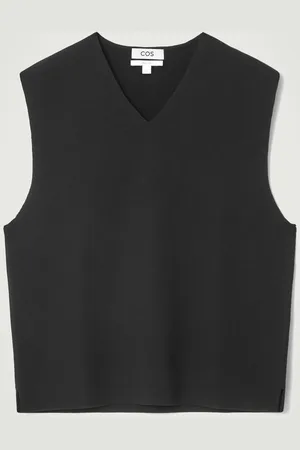 COS Vneck Milanoknit Wool Vest