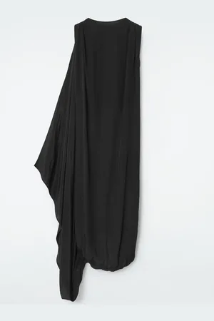 COS Draperad Midi Ballongklänning