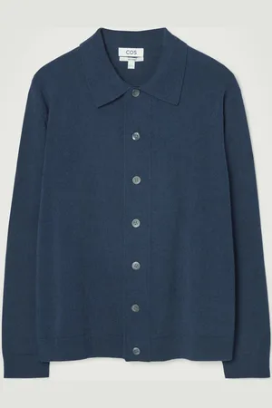 COS Stickad Overshirt Med Struktur in