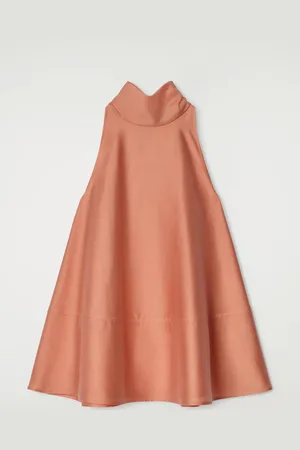 COS Draperad Halterneck-Topp
