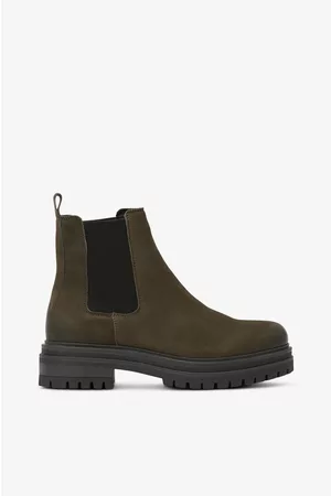 Duffy Chelseaboots i mjukt skinn
