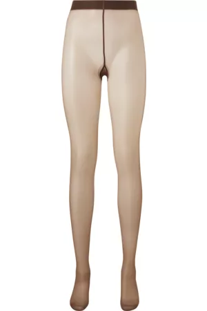 Falke Kvinna Strumpbyxor - Strumpbyxor Seidenglatt 15 Den Tights - Brun - 44