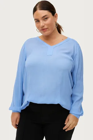 Kaffe Blus kCami LS Blouse