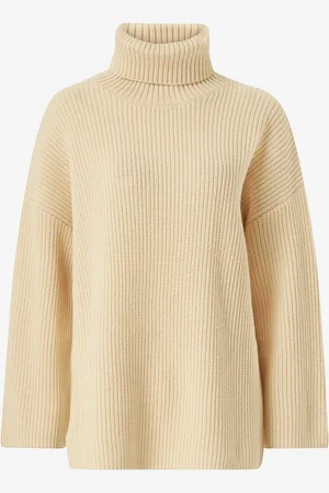 SELECTED Tröja slfMary LS Long Knit Roll Neck