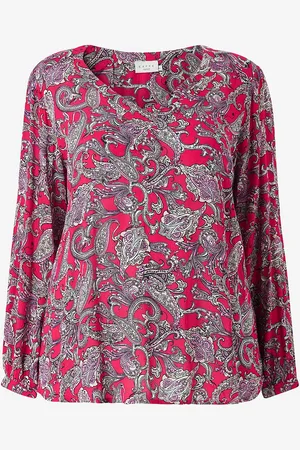 Kaffe Blus kcAmi LS Blouse Printed