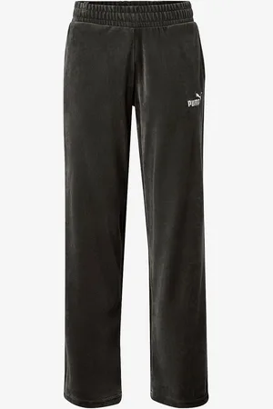 PUMA Velourbyxor Ess Elevated Velour Straight Pants