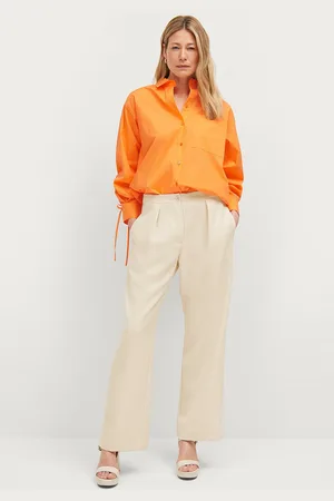 Second Female Byxor Fique Wide Trousers