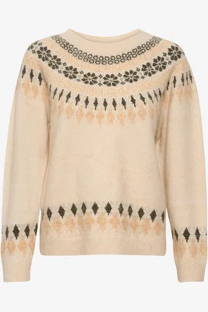 Cream Tröja crCherry Knit Pullover