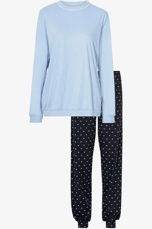 Calida Pyjamas Night Lovers Pyjama With Cuff