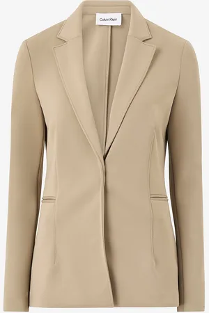 Calvin Klein Kavaj Technical Knit Long Blazer