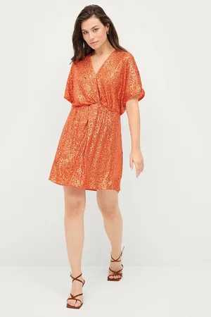 Second Female Paljettklänning Shine On Mini Dress