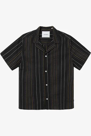 Les Deux Skjorta Leo Embroidery SS Shirt