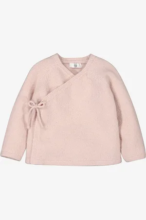 La Redoute Strumpstickad omlottblus med V