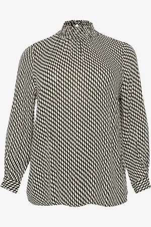 Kaffe Blus kcAmi LS Blouse Printed