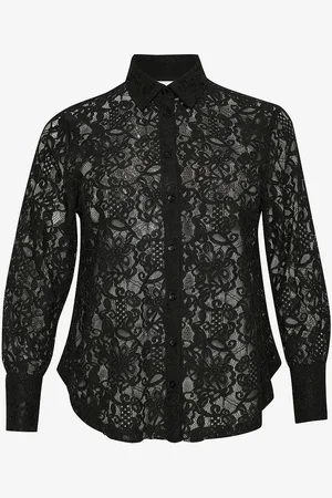 Kaffe Spetsskjorta kcNelina Lace Shirt
