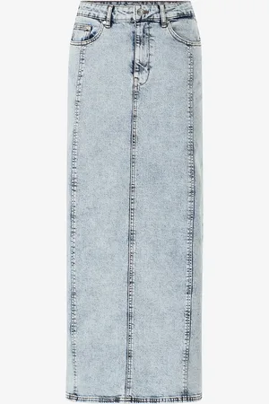 Gestuz Jeanskjol TilliaGZ Long Skirt