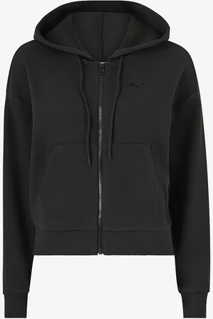 PUMA Huvtröja HER Comfort Crop Full