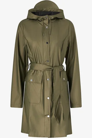 Rains Regnjacka Curve Long Jacket W3