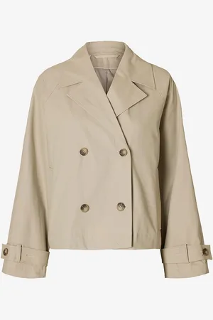 SELECTED Jacka slfCilo Short Trenchcoat