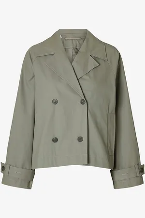 SELECTED Jacka slfCilo Short Trenchcoat