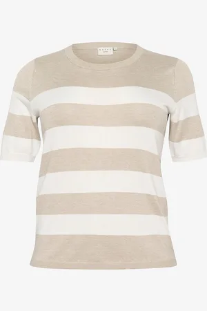 Kaffe Tröja kcLizzy Striped Pullover