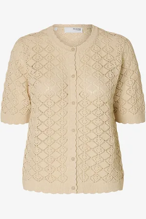 SELECTED Topp slfSofia 2/4 Knit Cardigan