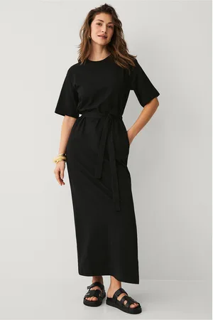 SELECTED Maxiklänning slfEssential SS Pocket Ankle Dress