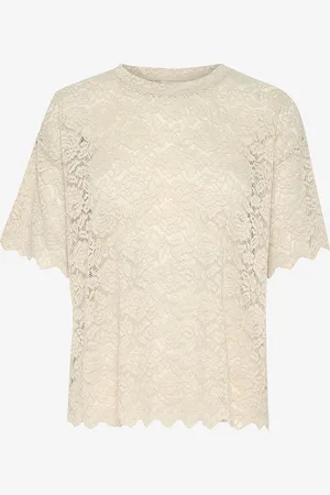 Kaffe Topp kaJaiden Lace T
